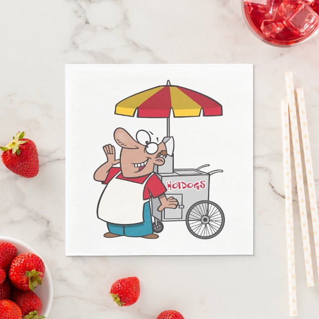 Hett Hund Leverantör Pappersservett (Skapare uppladdad)