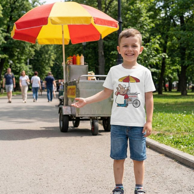 Hett Hund Leverantör T Shirt (Skapare uppladdad)