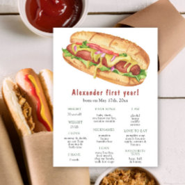 Hett Hund Milestone Birthday Poster