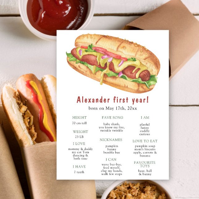 Hett Hund Milestone Birthday Poster (Skapare uppladdad)