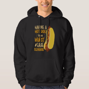 Hett Hund Pun for a Hotdog Hoodie