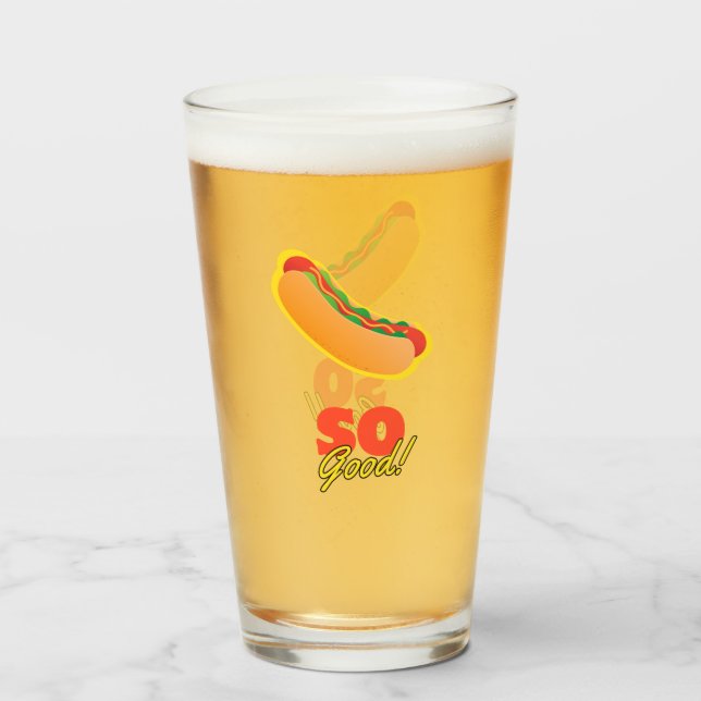 Hett Hund Så Bra! Glaskopp (Baksida fylld)