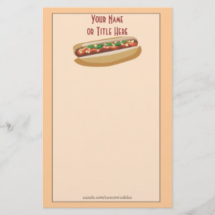 Hett Hund Stationery Brevpapper