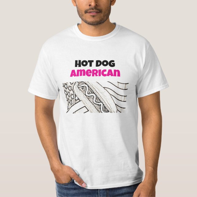 Hett Hund T-Shirt (Framsida)