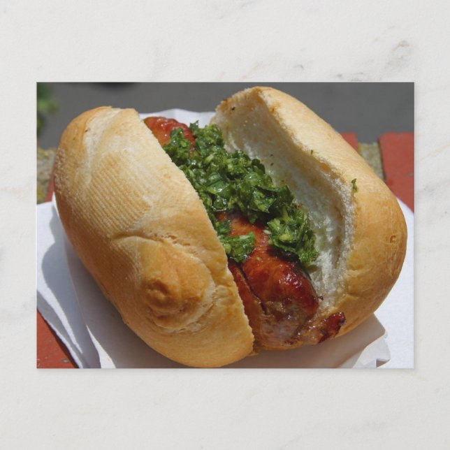 Hett Hund vykort (Framsida)