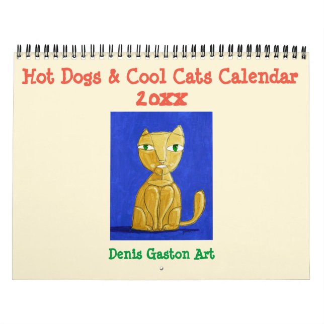 Hett Hundar & Coola Cats Calendar 2020 Kalender (Omslag)