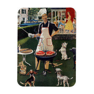 Hett Hundar Magnet