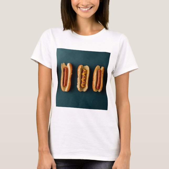 Hett Hundar och Buns T Shirt (Framsida)