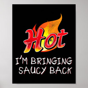 Hett I är Extra Spicy Hett Packet Taco Sauce Group Poster