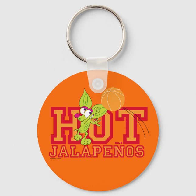 Hett Jalapenos-team Nyckelring (Framsida)