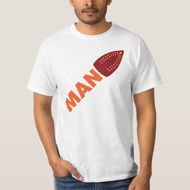 Hett "Järn" man manar skuldtröja Tee Shirt (Framsida)