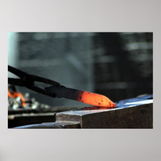 Hett Järn på ondskan Poster