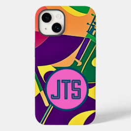 Hett Jazz w/Customized Monogram iphone case