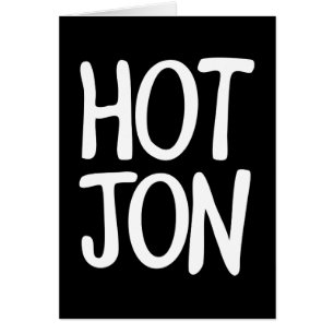 HETT JON HÄLSNINGSKORT