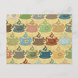 HETT KAFFE ELLER TEA VYKORT