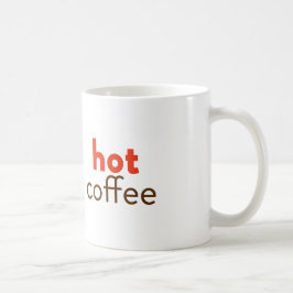 Hett kaffe kaffemugg