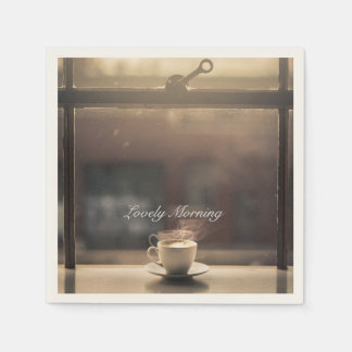 Hett Kaffe Pappra blöjor Pappersservett