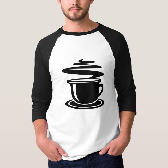 Hett Kaffedesign Tee (Framsida)