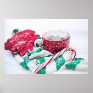 Hett Kakao   CANDY CANE   Srafjulen och Mitts jul Poster