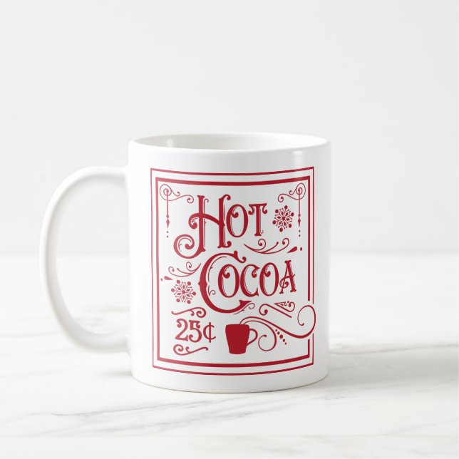 Hett Kakao Kaffemugg (Vänster)