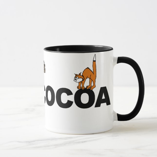 Hett Kakao Kattunge Mugg (Höger)