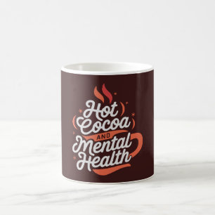 Hett Kakao och Anpassningsbarna för psykisk hälsa Kaffemugg