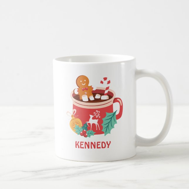 Hett Kakao och Gingerbröd Kaffemugg (Höger)