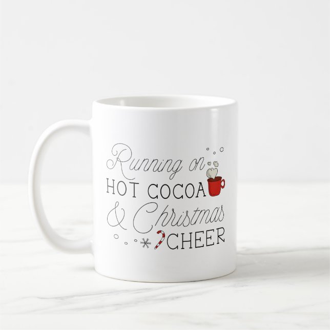 Hett Kakao och julost Kaffemugg (Vänster)