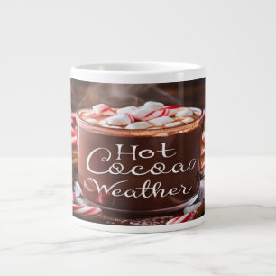 Hett Kakaojul Mugg med marmelad och Cand Jumbo Mugg