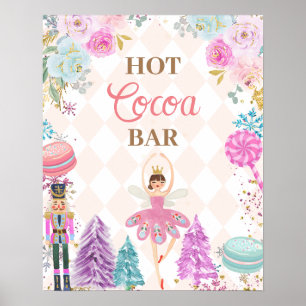 Hett Kakaos Pub Nutcracker Land Söder födelsedag Poster