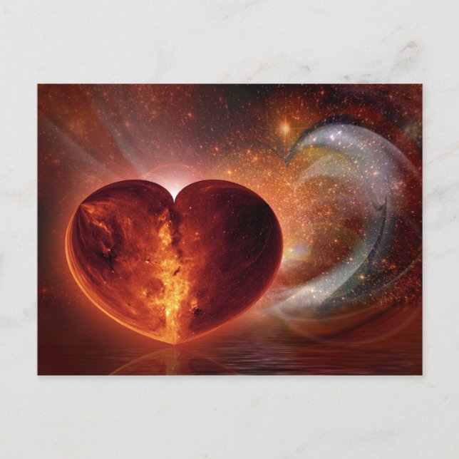 Hett Kärlek Vykort (Framsida)