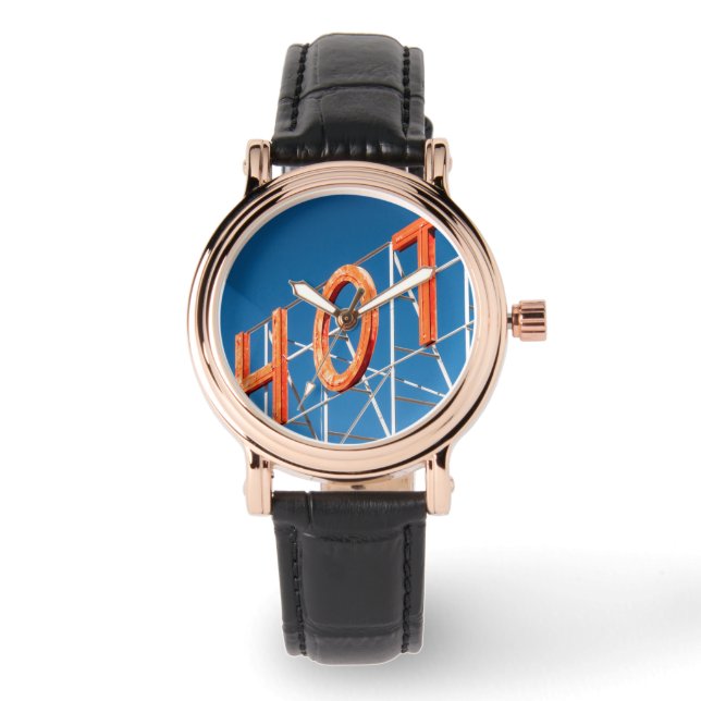 "Hett"-klockor Armbandsur (Framsida)