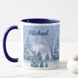 Hett Kopp i kaffe ett Kall Vinterdagen Lägg till N