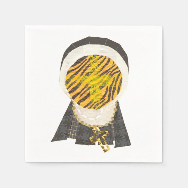 Hett Kor Bun Nun Napkins Pappersservett (Framsidan)