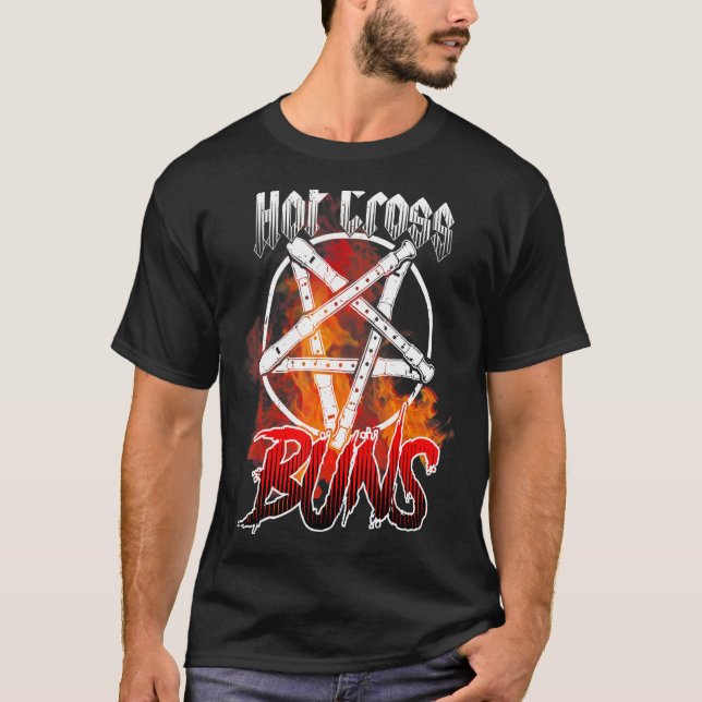 Hett Kor Buns Apparatur Design 1 T Shirt (Framsida)