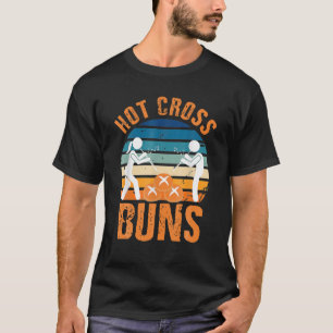 Hett Kor Buns Apparel Vintage Retro Food Älskare T Shirt