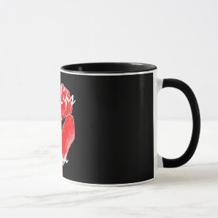 "Hett Läppar Diva " Mugg - Anpassade