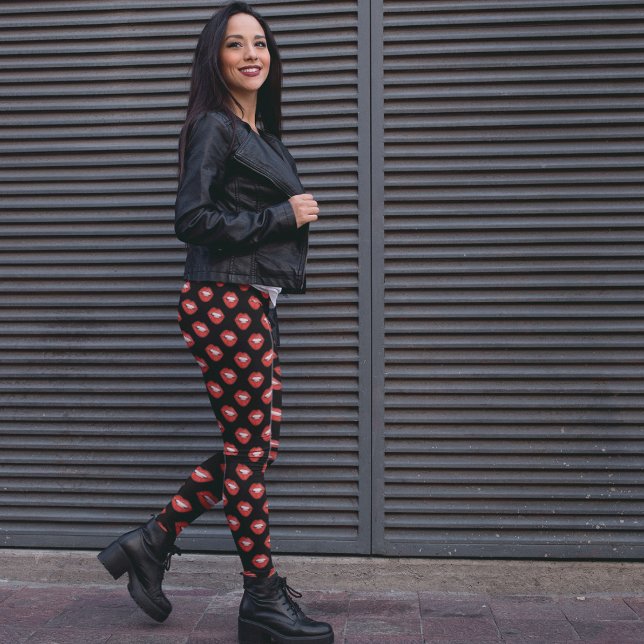 Hett läppar - vacker leggings (Skapare uppladdad)