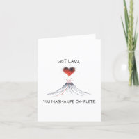 Hett Lava; du Magma Complete - Cute Geology Pun