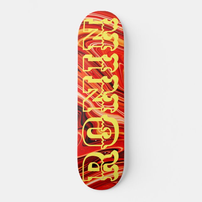 Hett Lava RONIN ORIGINAL Skateboard (Framsida)