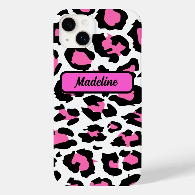 Hett Leopard Animal Print Gift Mobil / iPad case (Baksida)