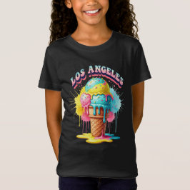 Hett Los Angeles, Melted Ice Cream, av Natasha Us T Shirt