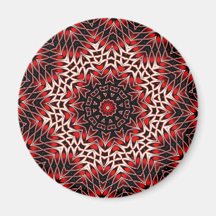 Hett Löv Kaleidoscope Magnet