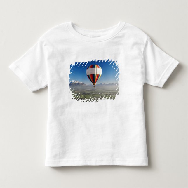 Hett-luft Ballon, nära Methven, Canterbury 3 T-shirt (Framsida)