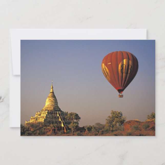 Hett-luft Balloon and Shwesandaw Temple, Bagan (Framsida)