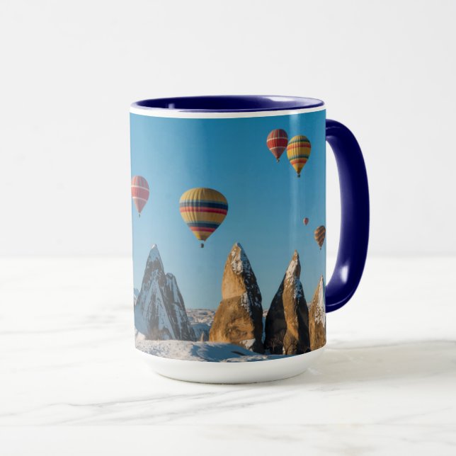 Hett Luft Ballooning i Cappadocia Mugg (Framsida höger)