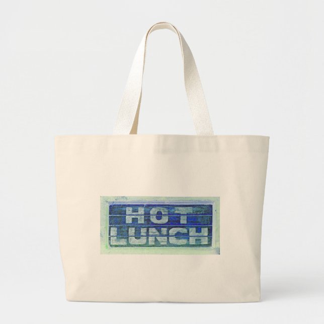 Hett Lunch Jumbo Tygkasse (Framsidan)