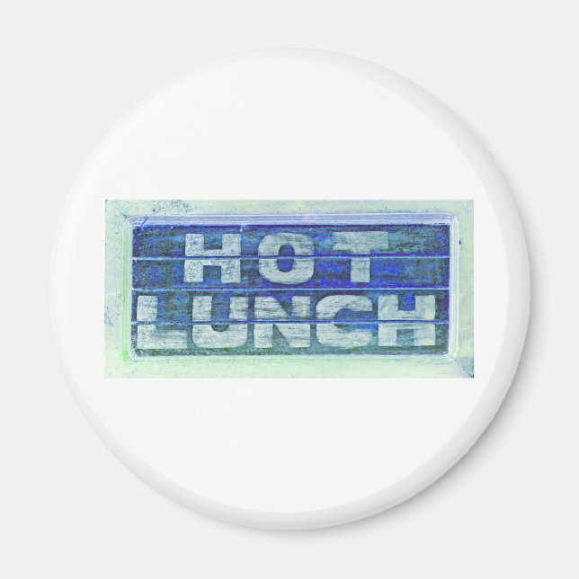 Hett Lunch Magnet (Framsidan)