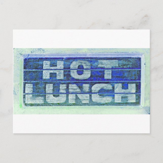 Hett Lunch Vykort (Framsida)