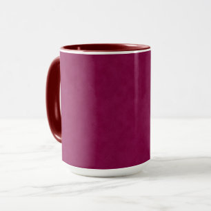 Hett Magenta Denim Struktur Mugg